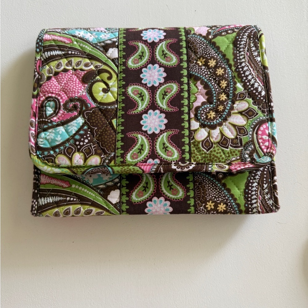Multicolor Paisley Women's travel jewelry case